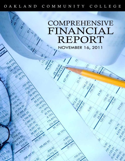 Comprehensive Financial Report - Oakland Community College
