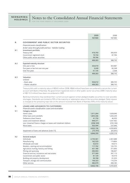 2009 Annual report - Nedbank Group Limited