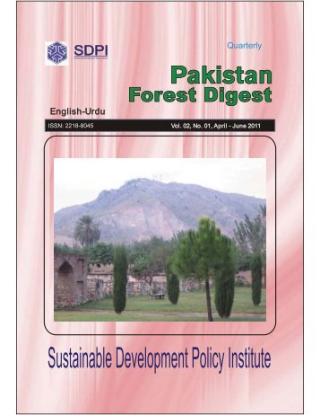 Pakistan Forest Digest - Sustainable Development Policy Institute