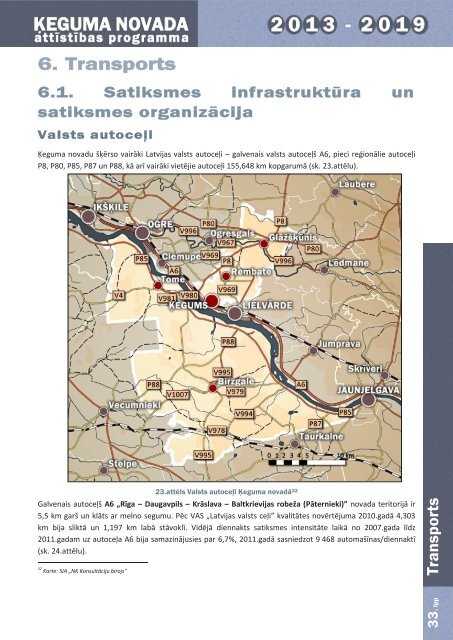 1.daÄ¼a EsoÅ¡Äs situÄcijas un SVID analÄ«ze - Birzgales pagasts