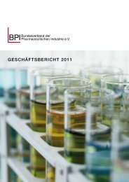 BPI Geschäftsbericht 2011 - Bahr, Volker