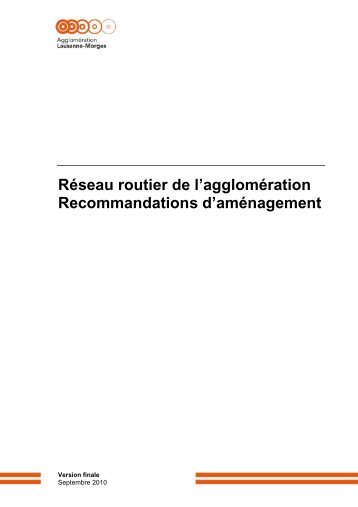 Recommandations d'amÃ©nagement - Telechargement.vd.ch