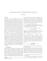 Computation of a Class of Continued Fraction Constants