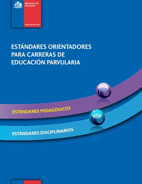 estÃ¡ndares orientadores para carreras de educaciÃ³n ... - Emol.com