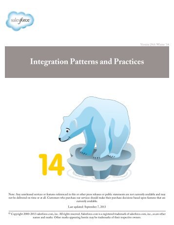 Integration Patterns and Practices - Salesforce.com