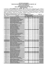 ESTADO DO MARANHÃO PREFEITURA MUNICIPAL DE SÃO ...