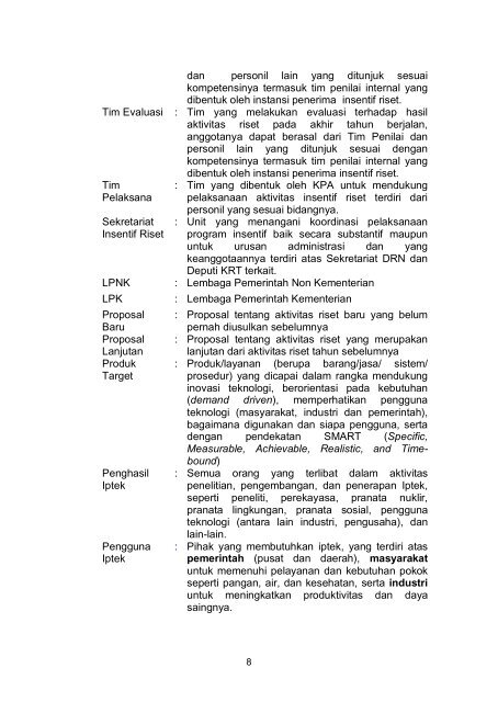 Pedoman Insentif Riset Edisi-5 - Lembaga Penelitian dan ...