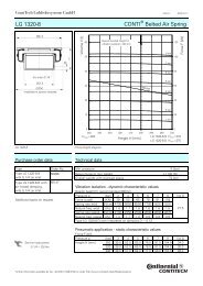 LG 1320-8 CONTI Belted Air Spring