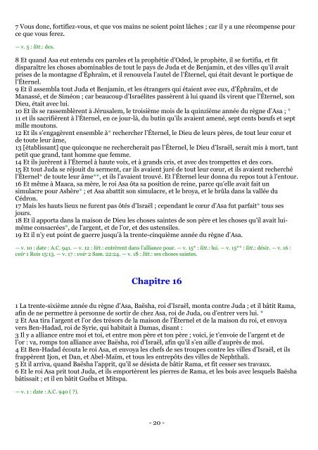 LA BIBLE ANCIEN TESTAMENT 2Ã¨me partie - Terre Nouvelle