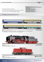 TILLIG Neuheiten in TT - Modellbahn-Portal