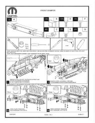 Jeep Wrangler Front Bumper Installation Instructions - Jeep World