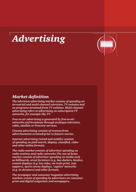 Entertainment & Media Outlook 2011-2015 - PwC