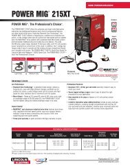 Wire Feeder Welders: Power MIG 215XT