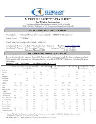 MATERIAL SAFETY DATA SHEET - Exocor