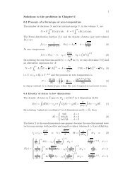 Solutions To The Problems In Chapter 6 And 7