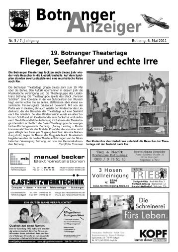 Botnanger Anzeiger - Pressebüro Tommasi