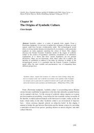 The Origins of Symbolic Culture - Radical Anthropology Group