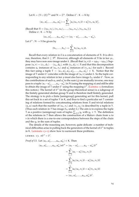 Malcev presentations for subsemigroups of direct products of ...