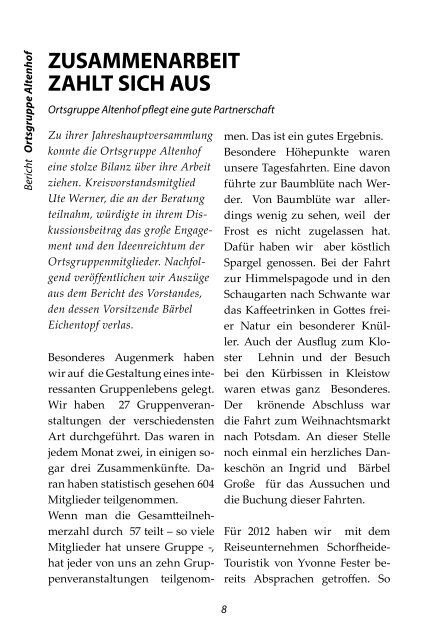 Akt ell2/12 - Volkssolidarität Bundesverband e.V.