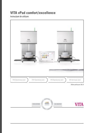 VITA vPad comfort/excellence - VITA Zahnfabrik H. Rauter GmbH ...