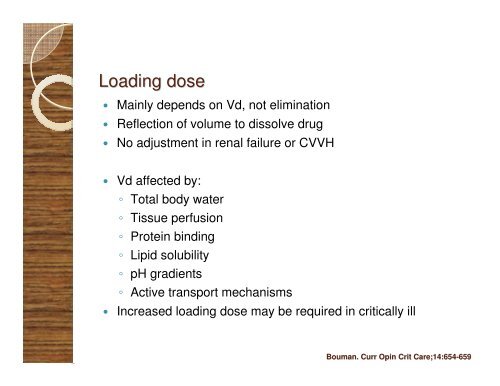 Antimicrobial Pharmacokinetics/dynamics Bedside ... - SWAB