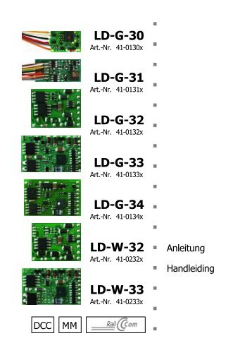 Anleitung Lokdecoder 30-er Serie - Tams