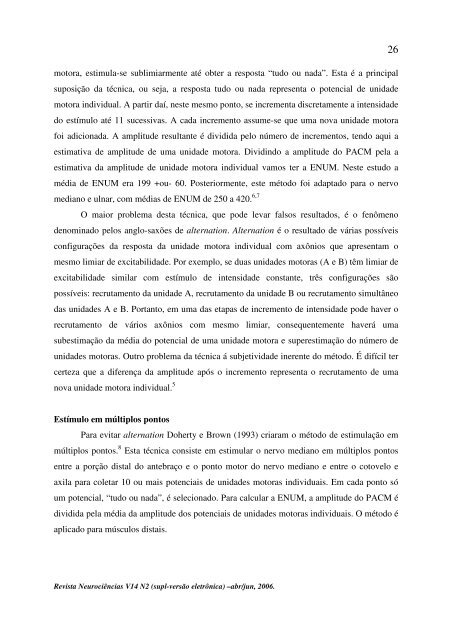 Esclerose Lateral AmiotrÃ³fica: sua manifestaÃ§Ã£o no Brasil - Revista ...