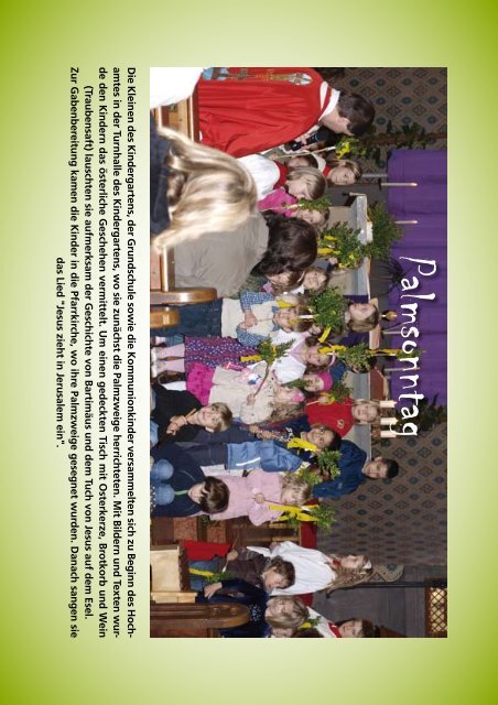 Pfarrbrief Ostern 2010 - St. Nikolaus Kamp-Bornhofen