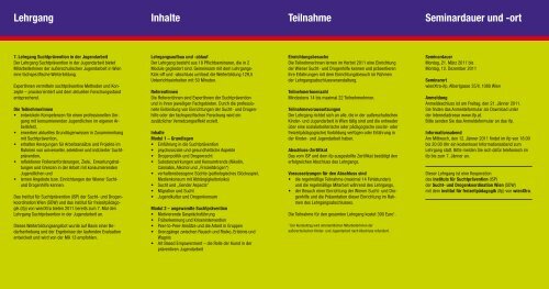 SDW Folder 7. Lehrgang_Layout 1 - Institut fÃ¼r FreizeitpÃ¤dagogik