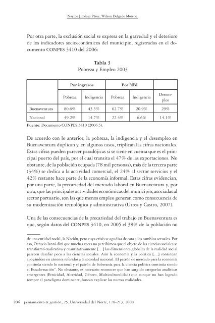 La política pública de privatización del sector portuario y su impacto ...