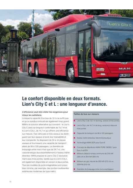 Lions City - MAN Truck & Bus Schweiz AG