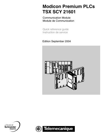 Modicon Premium PLCs TSX SCY 21601 - Schneider Electric