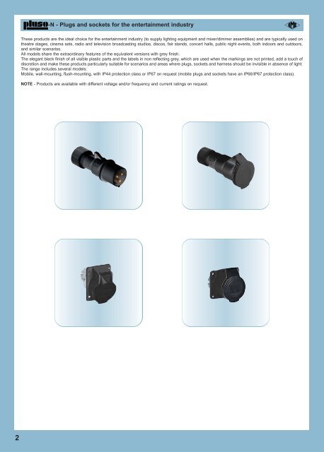 Pluso Industrial Plug & Sockets - AP Technology