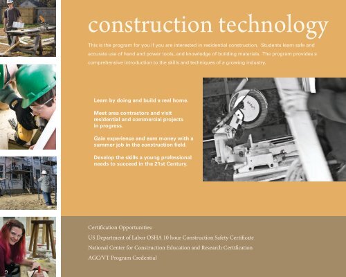 2012-2013 Course Catalog - Stafford Technical Center