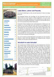 Newsletter der 33. Grundschule in Französisch Buchholz