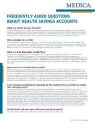 HSA FAQ - Medica
