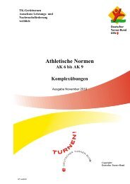 Athletische Normen AK 6-9 KomplexÃƒÂ¼bungen