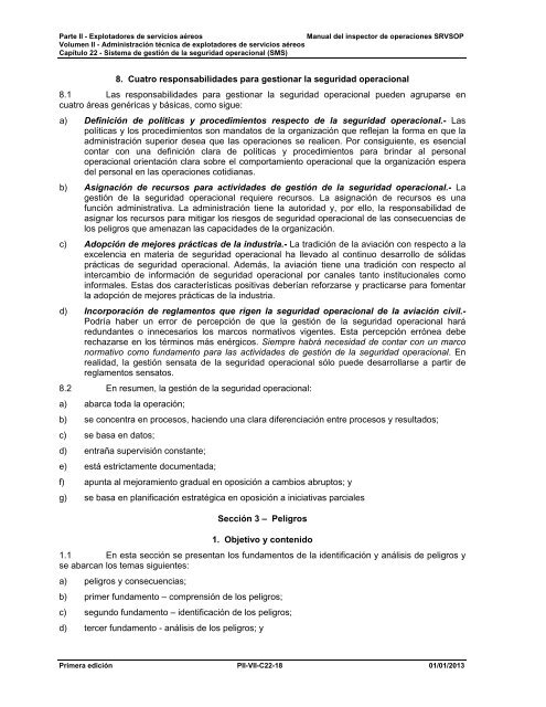 PARTE II â EXPLOTADORES DE SERVICIOS AÃREOS ... - ICAO