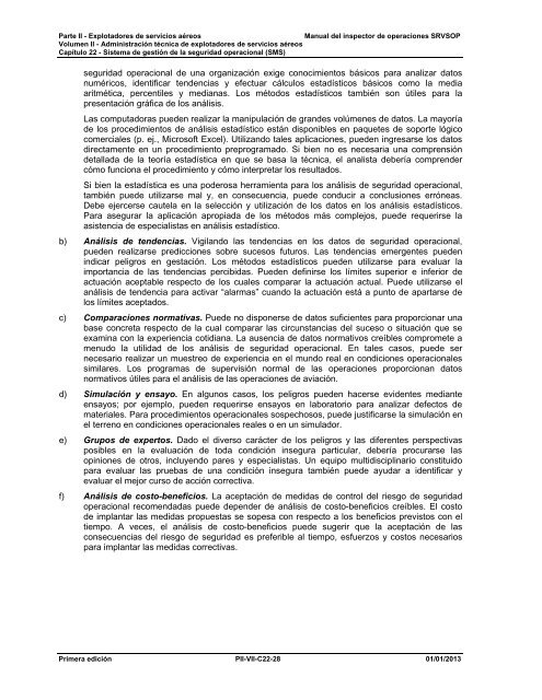 PARTE II â EXPLOTADORES DE SERVICIOS AÃREOS ... - ICAO