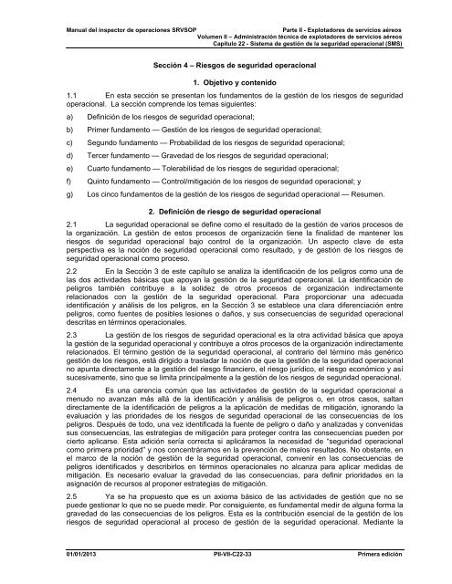 PARTE II â EXPLOTADORES DE SERVICIOS AÃREOS ... - ICAO