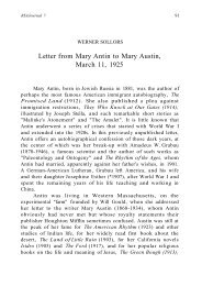 Letter from Mary Antin to Mary Austin, March 11, 1925 - aisna