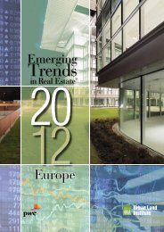 Emerging Trends Europe - Urban Land Institute