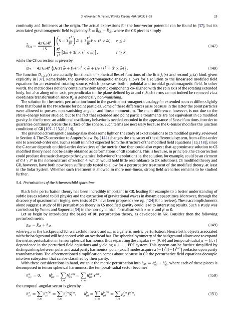 Physics Reports ChernâSimons modified general relativity
