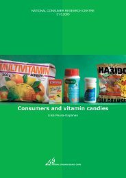 Consumers and vitamin candies - ROW