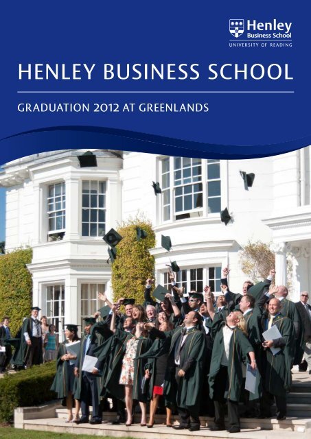B05777 HLY Graduation directory 2012 pgo v 4.indd - Henley ...