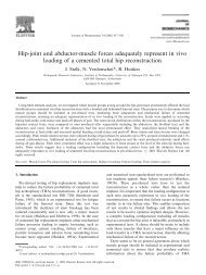 Hip-joint and abductor-muscle forces adequately represent in vivo ...