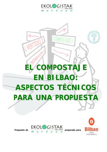 Propuesta de compostaje para realizar en Bilbo - Urdaibai