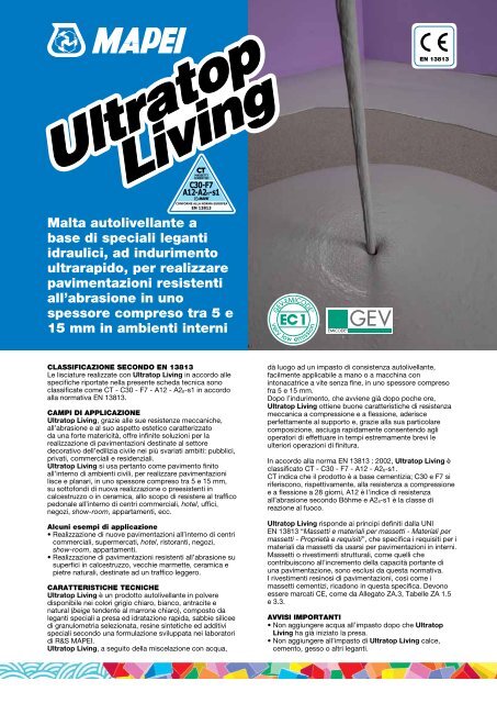 Ultratop Living Ultratop Living - Edilio