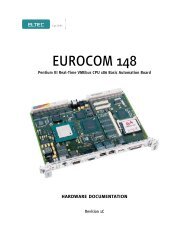 hardware documentation - ELTEC Elektronik AG
