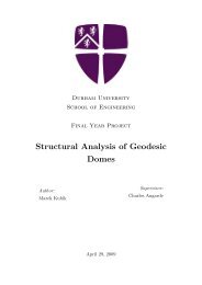 Structural Analysis of Geodesic Domes - Engineers Without Borders ...